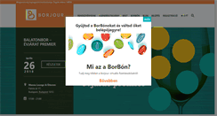 Desktop Screenshot of borjour.hu