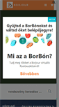 Mobile Screenshot of borjour.hu